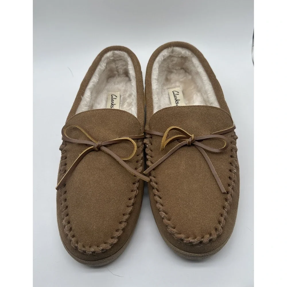 Clarks Men's Moccasin Slippers Shoes Size 10M